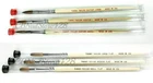Tammy Taylor Black Flat/Red Custom Sable Brush - Pick any size