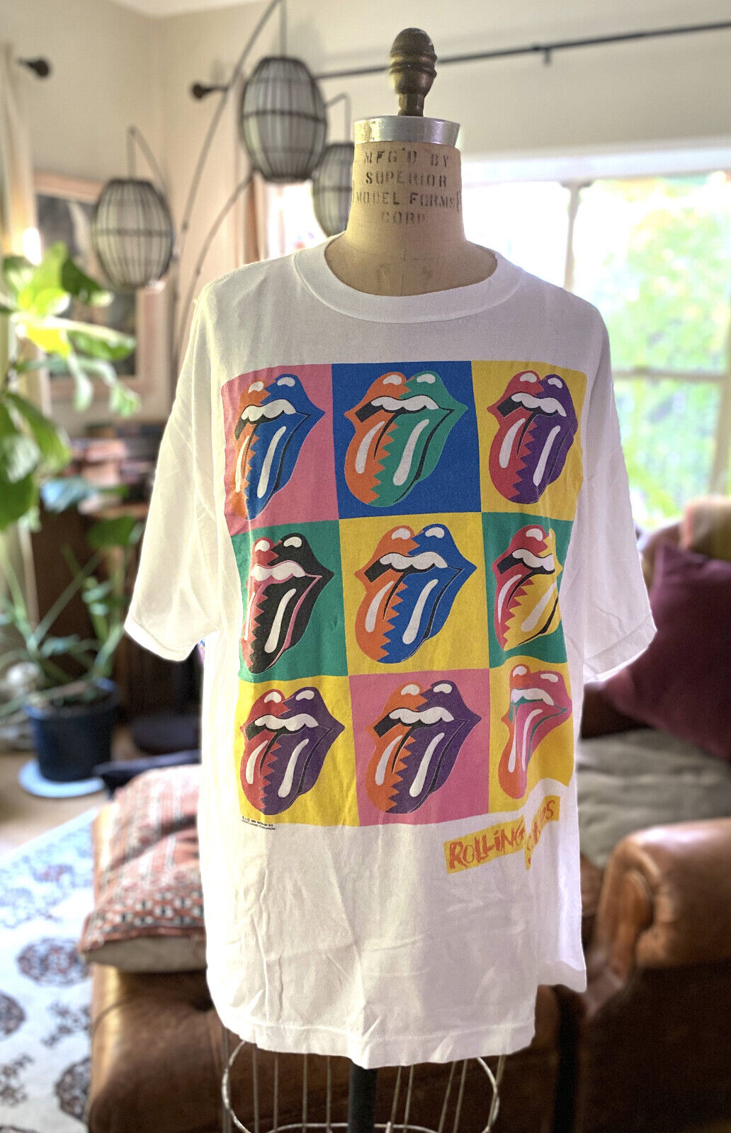 90s Vintage Rolling Stones Urban Jungle Europe Tee 90年代