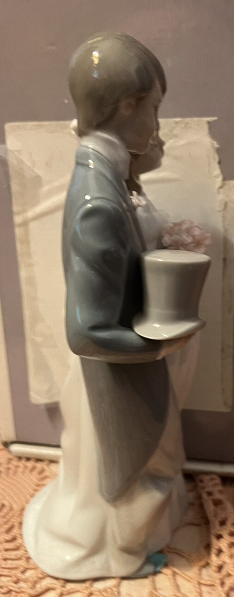 Lladro 6164 Wedding Bells Original Grey Box Glossy Finish! Missing