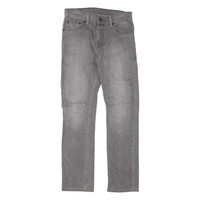 LEVI'S 511 Jeans Boys Grey Skinny Straight Stone Wash W27 L27