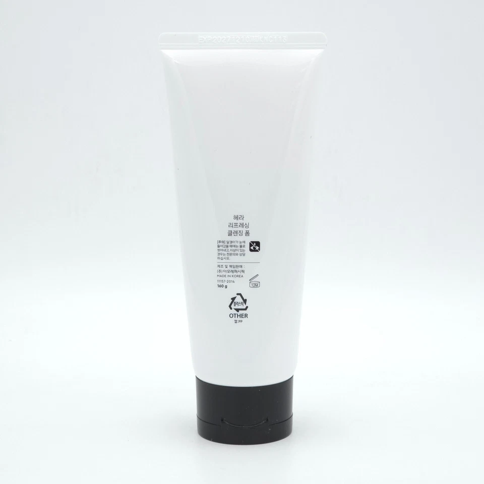 HERA Refreshing Cleansing Foam 160g 3-AHA Complex Melasolv K-Beauty - Image 3 of 4