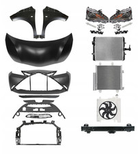 Satz Motorhaube Frontmaske Stoßstange für Toyota Aygo 2014-2018