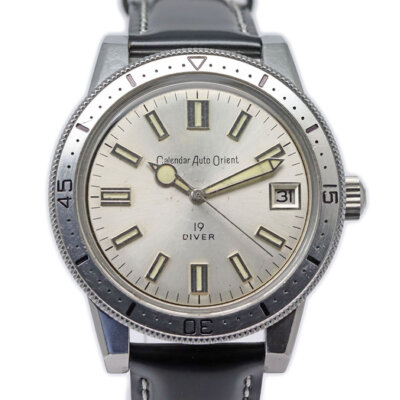 ORIENT calendar Auto Orient 19 divers T-19735A Men's watch From