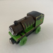 Wooden Percy Covered with Chocolate for Thomas and Friends Wooden Railway
