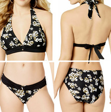 Michael Kors Logo-Ring Floral Bikini Top or Bottom or 2pc Swim Set, XS,S,M,L,XL