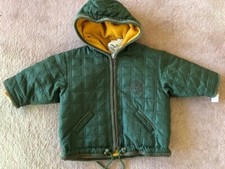 WHOOPI/OVERDRESS   BABY JUNGEN WINTER JACKE  grün Gr. 68 %%