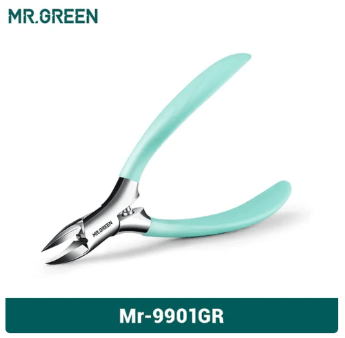 Cortadoras de uñas antisalpicaduras MR.GREEN herramientas profesionales de pedicura acero inoxidable - Imagen 9 de 13
