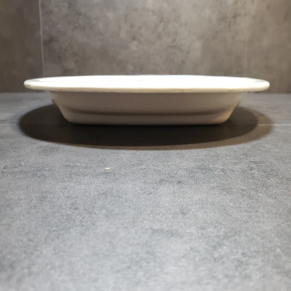 Винтажное овальное сервировочное блюдо из синего василька Corning Ware - Изображение 4 из 4