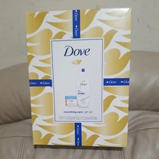 Dove Nourishing Care Bath and Body Gift Set to Nourish Skin, 2 count