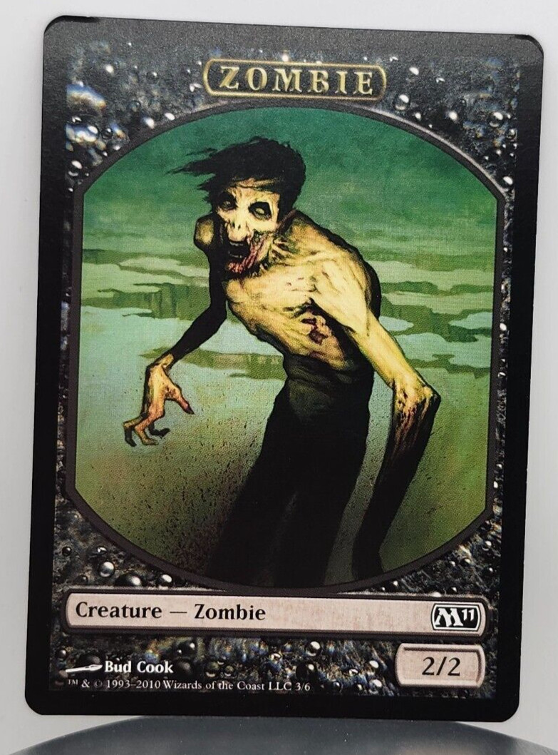 Zombie Token - Magic 2011 (M11) - 3/6 - MTG