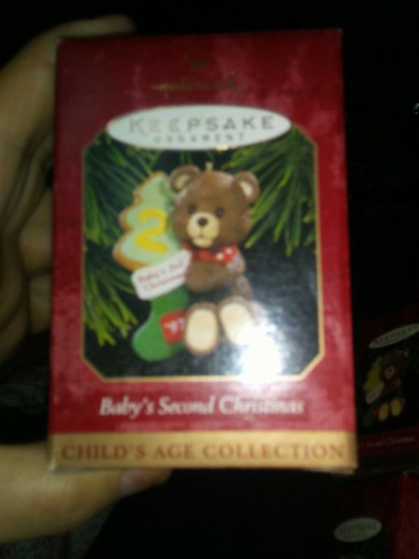 1997 HALLMARK KEEPSAKE ORNAMENT "BABY'S SECOND CHRISTMAS"  