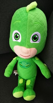 Gekko Junge PJ MASKEN kleines Stofftier grün Gecko Frosch Box eOne Just Play Kinder