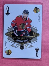 2020-21 OPC-PLAYING CARDS-JONATHAN TOEWS-CHICAGO BLACKHAWKS