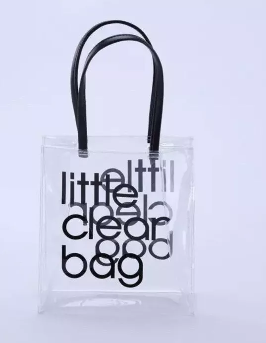 little Clear bag pvc tote purse