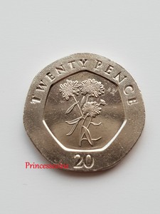 2014 Unc Gibraltar Candy Tuft Flower 20 Pence 20p Coin Ebay
