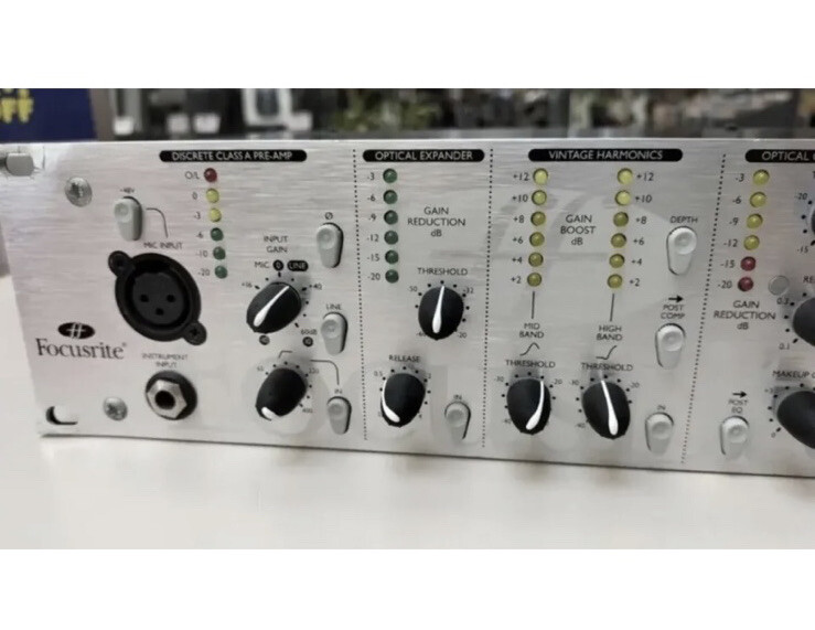 Focusrite Platinum Voice Master Pro Mic Preamp Transistor Used eBay