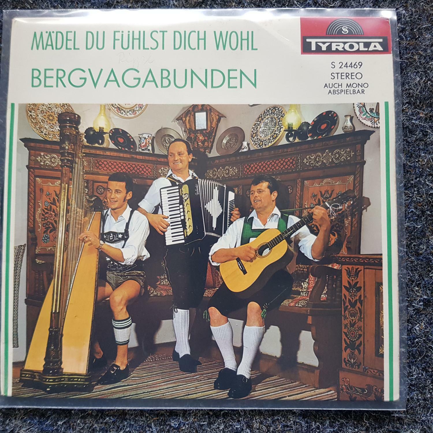 7"" Single Vinyl Duo Fenneberg-Moser - Mädel Du fühlst Dich wohl/ Bergvagabunden