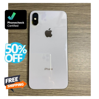 Apple iPhone X 64GB 256GB iOS Unlocked Verizon Att Straight Talk Very Good LTE