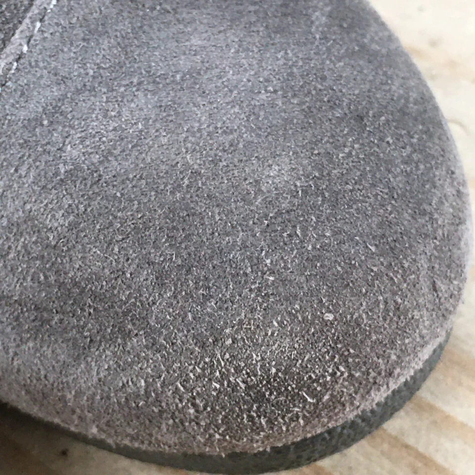 Botines Toms para mujer 7,5 gris Kala con cordones tacón de cuña informales cómodos cuero Foto 4 de 4