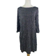 Jessica Howard Women's Glitter Houndstooth Sheath Dress Size 6
