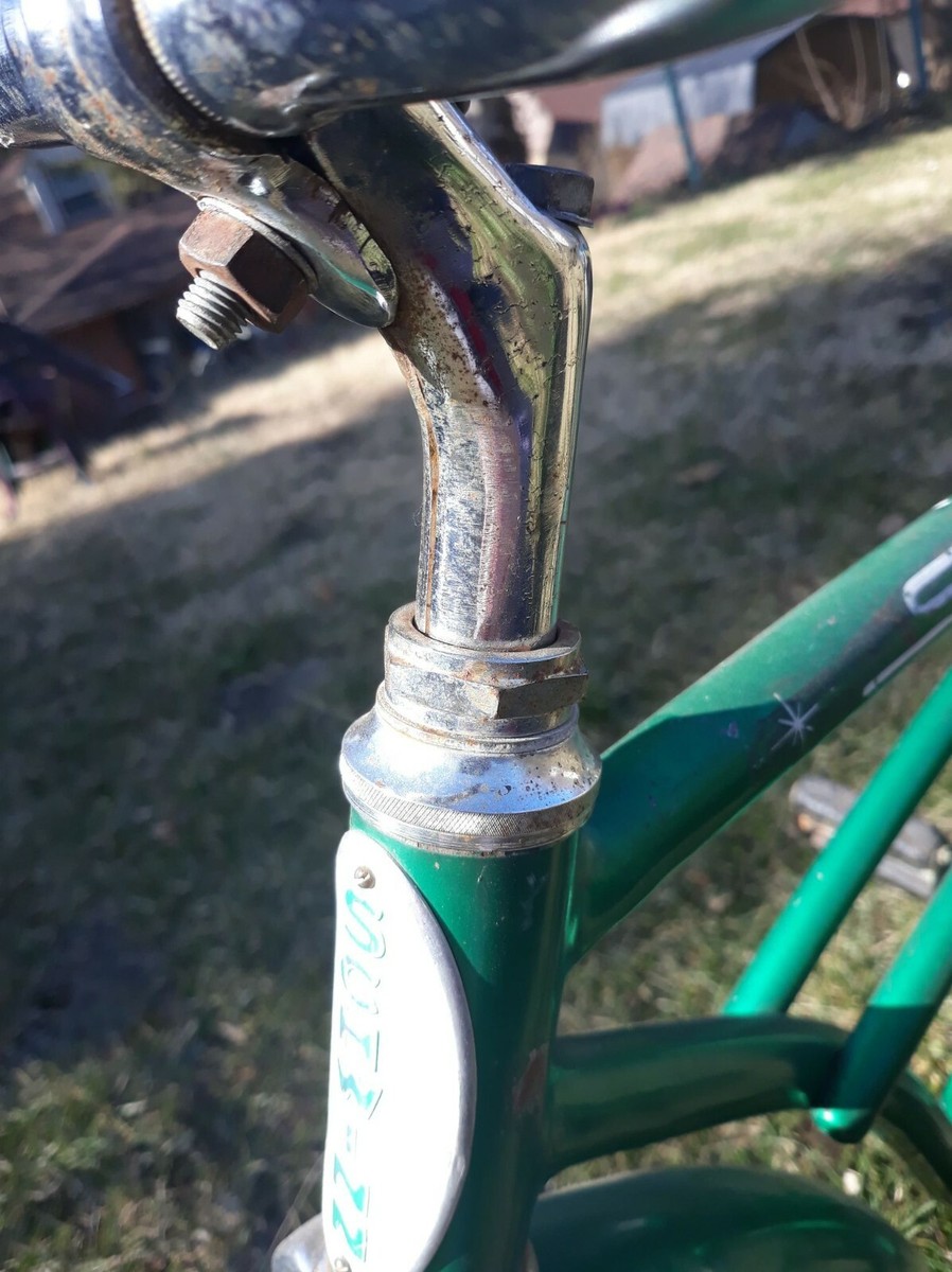 Vintage 1959 Schwinn Green speedster bicycle bike CANTILEVER