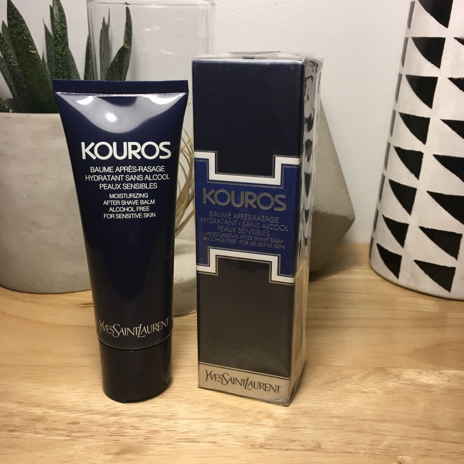 Kouros by Yves Saint Laurent After Seale Cheap bargain Balm Shave 2.5oz NEW before selling ☆ 75ml