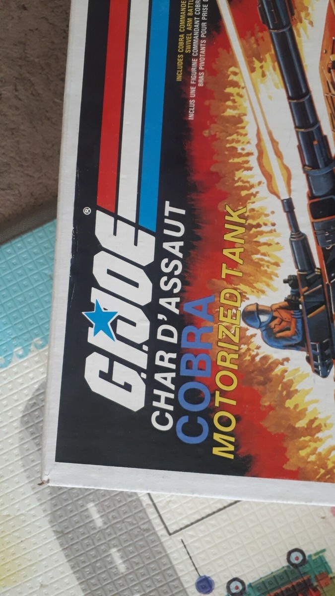 Original box GI Joe BLACK MOBAT Consumer Distributing CANADA