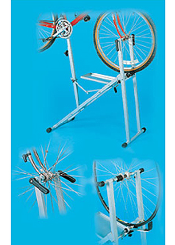 CAVALLETTO MANUTENZIONE SOSTEGNO PORTA CICLO RICHIUDIBILE MTB BDC  CENTRARUOTE | eBay