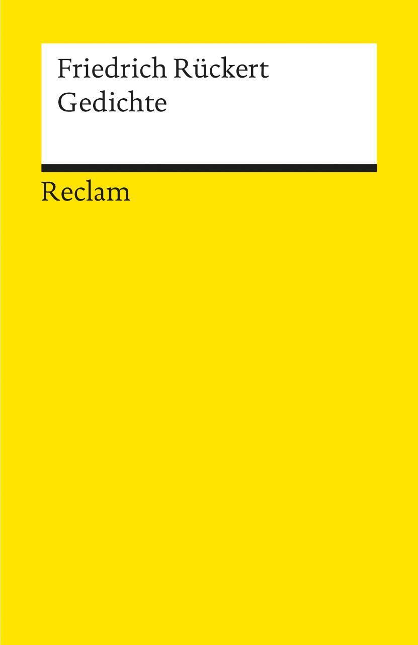 Thumbnail - Gedichte | Friedrich Rückert | Deutsch | Taschenbuch | 336 S. | 2001