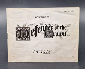 Defender of the Crown - Nintendo NES - Complet - PAL A ITA - Tr&egrave;s Bon Etat