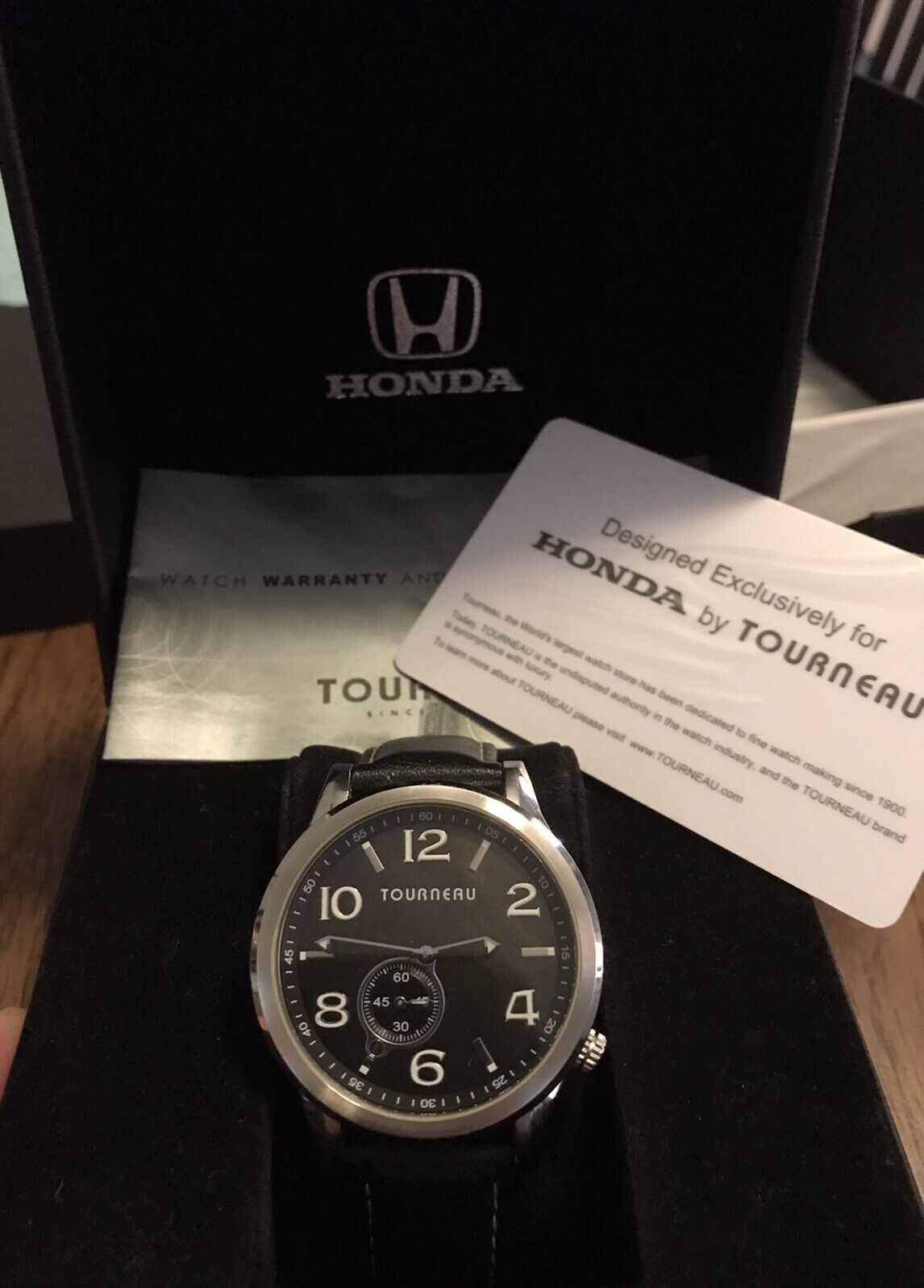 Tourneau Men's Watch Made for Honda + Newly installed battery!