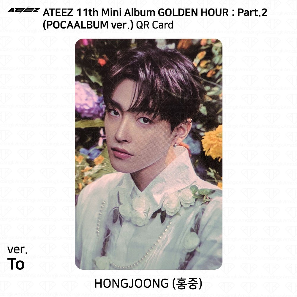 ATEEZ The 11th Mini Album Golden Hour Part.2 POCAALBUM ver ATEEZ The 11th Mini Album Golden Hour Part.2 POCAALBUM ver