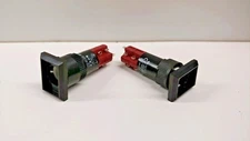 LOT OF 2 NEW OLD STOCK! EAO 250V 5A ILLUMINATED PUSH BUTTON SWITCHES 01-1220252