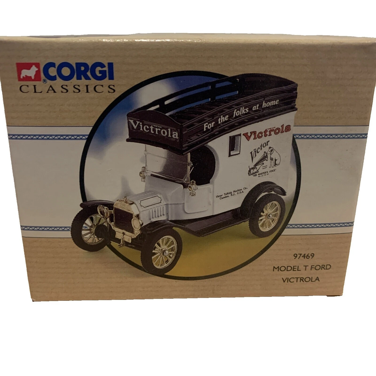 Camión de reparto de juguete y diecast Corgi Ford