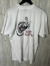 Vintage 90s Custom Gory Gore Gear Body Surf Shirt White RARE COOL BEST TAG XL