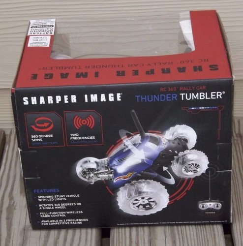 New Sharper Image Thunder Tumbler RC 360 Degree Spinning Car Remote Control - Picture 4 of 6