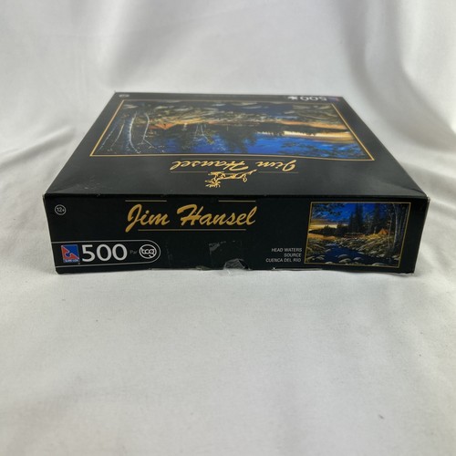 Head Waters Jim Hansel Puzzle 500 Pieces Sure-Lox Cuenca Del Rio 19x14 - Picture 4 of 7