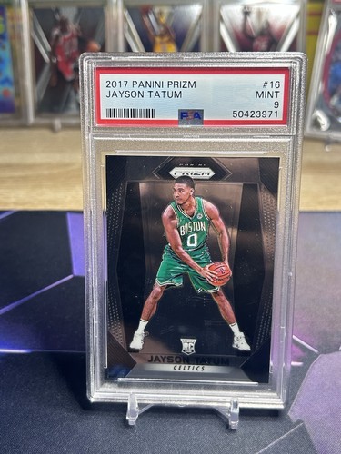 Jayson Tatum 2017 Panini Prizm Rookie PSA 9