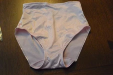 NEW Orig $39 Ruby Ribbon Pink BLUSH Shapewear Brief Panties #4064 sz SM