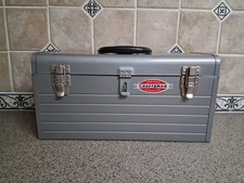 Sears Craftsman 18 Metal Toolbox W Red Tray