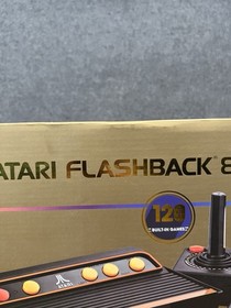 Atari Flashback 8 Gold Deluxe Video Game Console 40th Anniversary Edition - NEW
