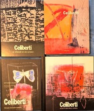 GIORGIO CELIBERTI lotto di cataloghi e monografie no Music Zigaina Afro Spacal