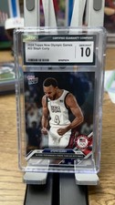 2024 Topps Now Olympic Games Steph Curry USA #22 CGC Gem Mint 10