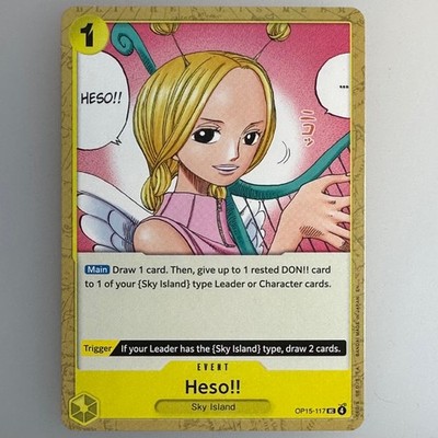 Heso!! UC Adventure on Kami's Island OP15-117 NM