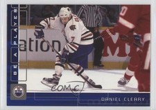 2001-02 ITG Be A Player Memorabilia Sapphire 53/100 Daniel Cleary #153 7ez