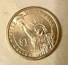 2008 P Martin Van Buren Presidential Dollar Nearly Pristine Circulated — photo 2