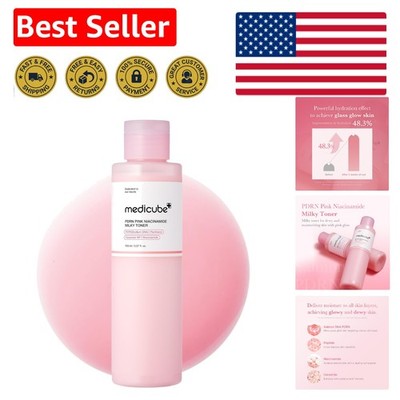 150ml PDRN Pink Milky Toner - Transform Your Skin with Niacinamide & Ceramide