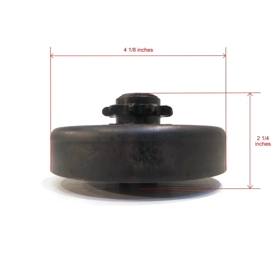 Embrague centrífugo con diámetro de 3/4", 10 dientes, cadena #41 para Max-Torque SS1034 Foto 3 de 4