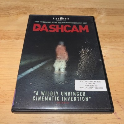 Dashcam OOP DVD 2022 Horror BlumHouse Rob Savage Annie Hardy Commentary