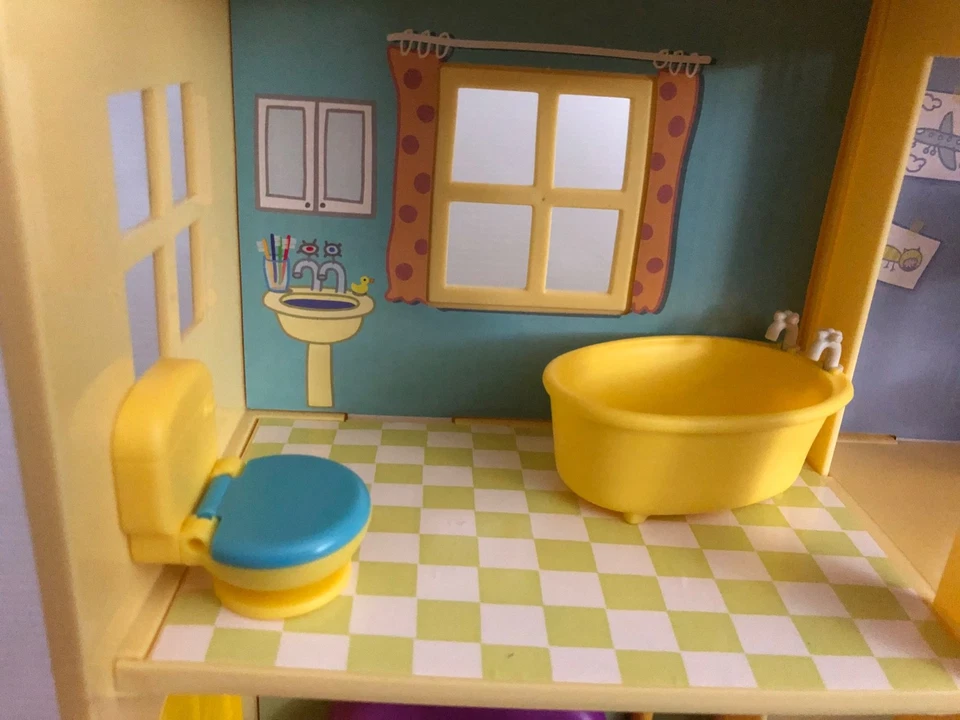 Juego de luces y sonidos para el hogar familiar Peppa Pig con figuras, auto y furgoneta cámper funciona Foto 4 de 4